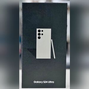 BNIB Samsung Galaxy S24 Ultra Titanium Grey_256GB 12GB RAM_Samsung Care Sept 26'
